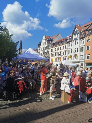 Abschlussveranstaltung auf dem Lindenauer Markt